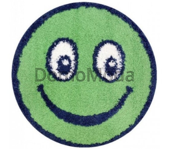 Ковер смайлик Fantasy Smile/dark green Купить в интернет магазине ДомоМода Ковер смайлик Fantasy Smile/dark green - высокое качество по лучшей цене в Украине